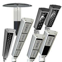 Collage Abbildungen Outdoor Leuchten